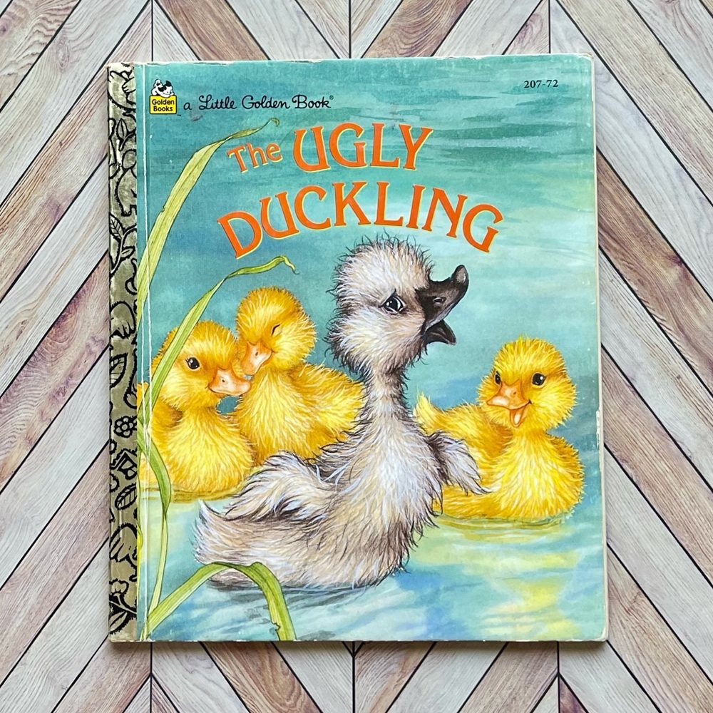 1995 Vintage Children’s Book The Ugly Duckling A Little Golden Book Classic